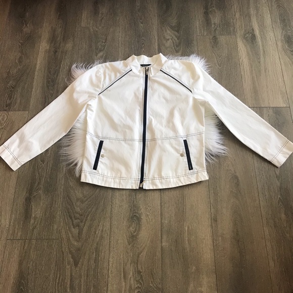 Index white zipper jacket - Picture 5 of 7